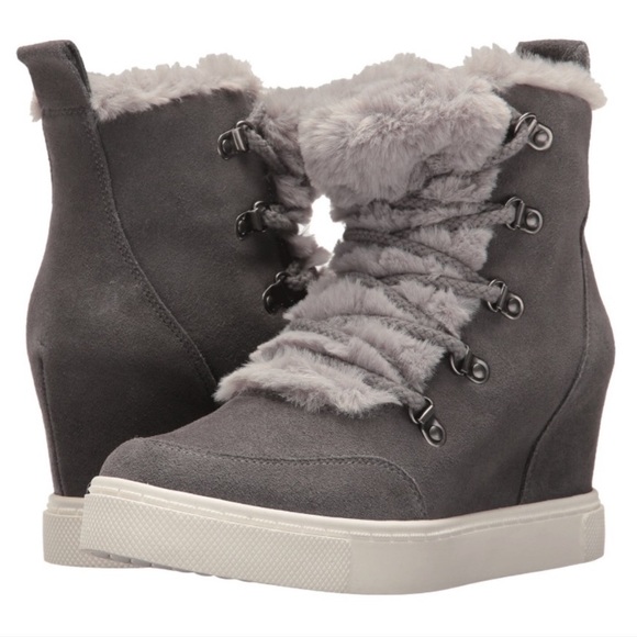 Steve Madden Lift Wedge Sneaker - Picture 1 of 6